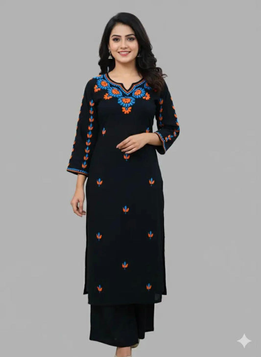 DISHA SET BLACK