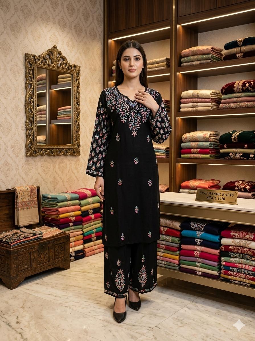 PEACOCK RAYON SET