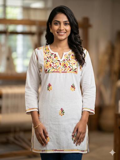 Rabia Cotton Multi Top