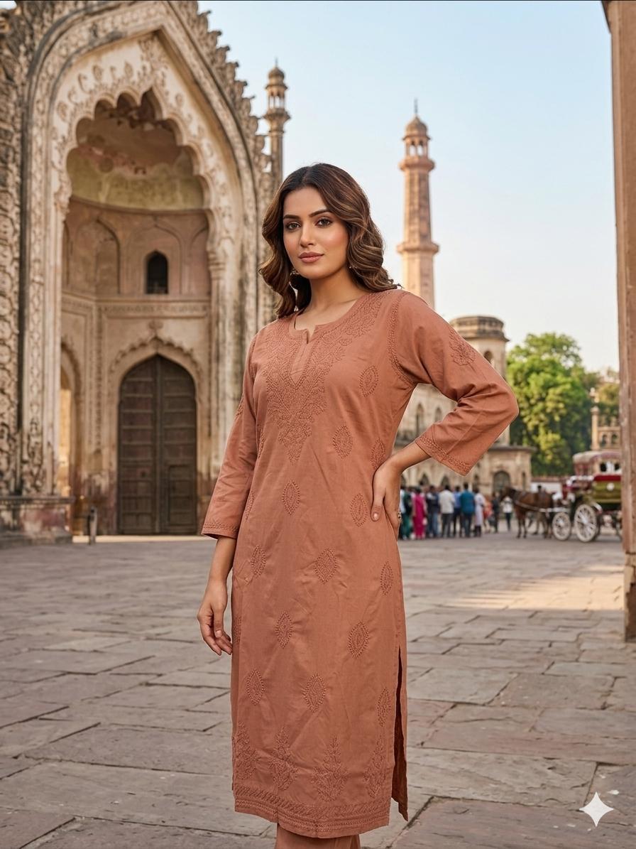 ZARA COTTON OMBRE KURTI