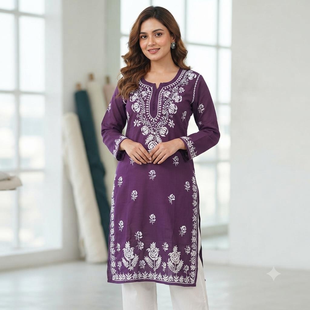 GRACE ROSE MODAL KURTI