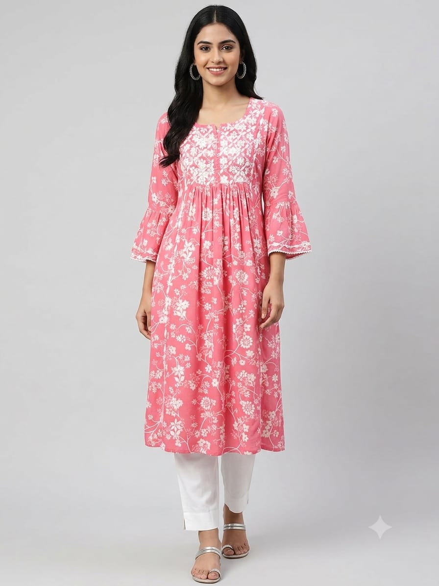 Preet Mulmul Nyra Kurti