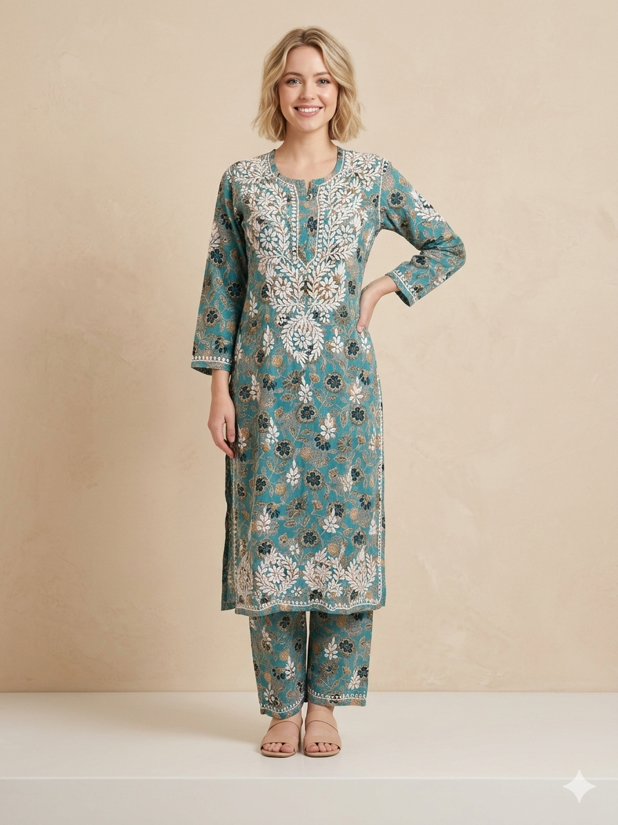 Royal Rayon Printed Set
