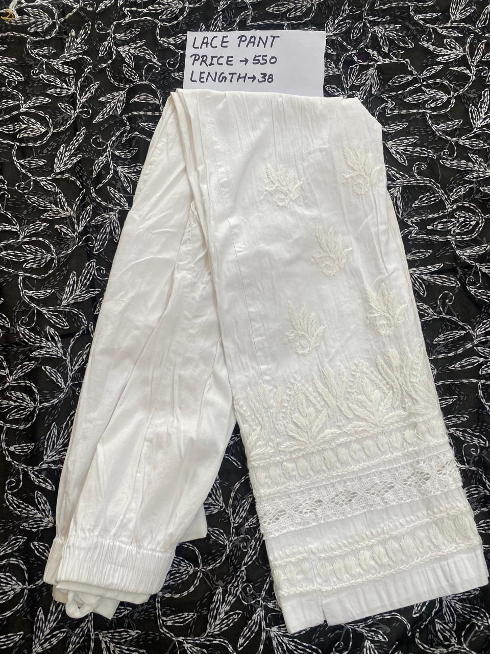 9CC Bakhiya Lace Pant