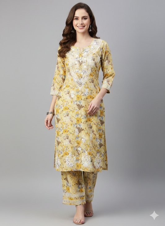 Zeenat Mulmul Set