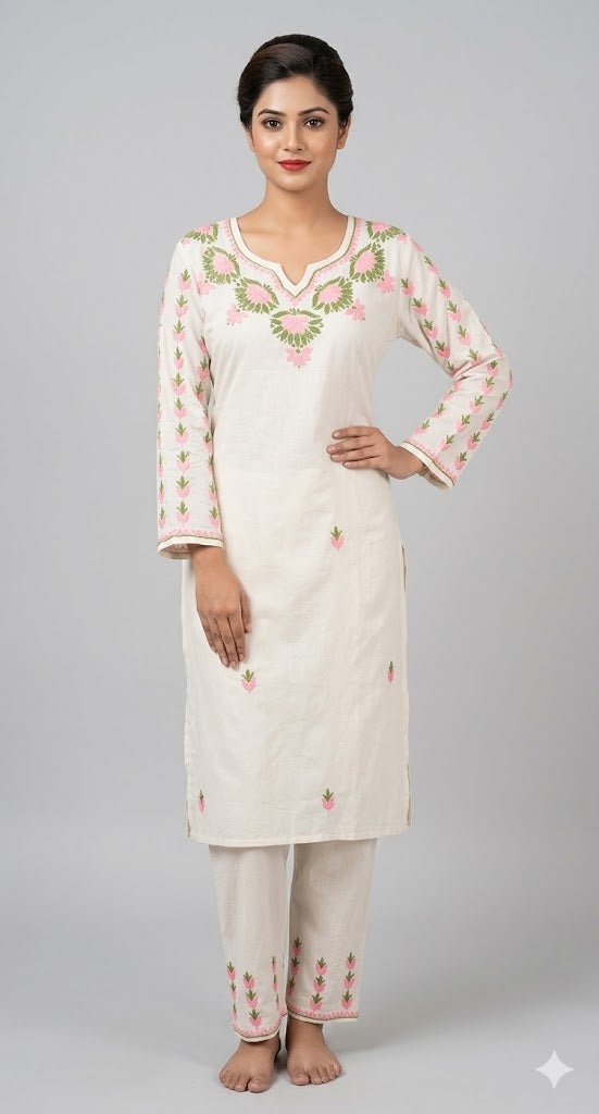 DISHA SET WHITE