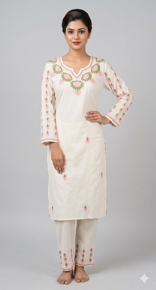 DISHA SET WHITE