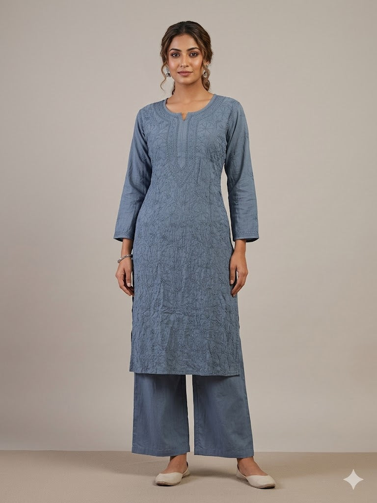 ROZA MUSLIN KURTI