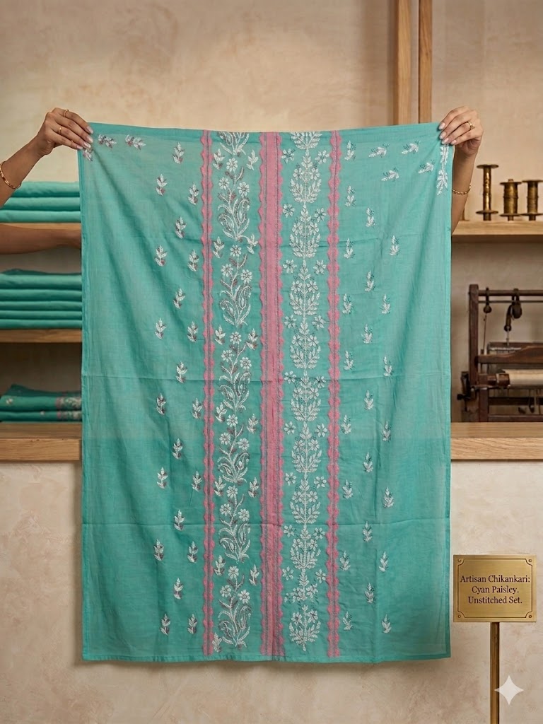 COTTON PANEL SUIT LENGTH