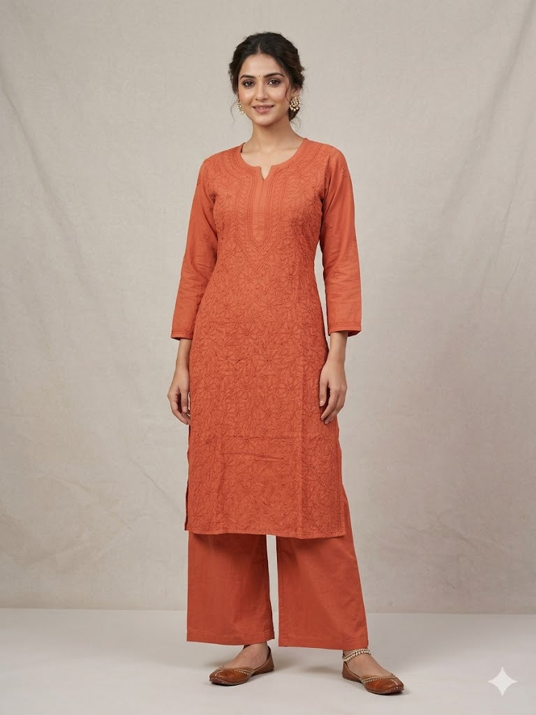 ROZA MUSLIN KURTI