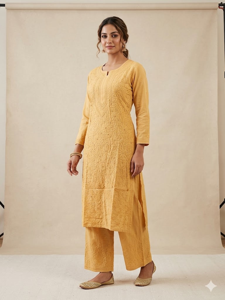 ROZA MUSLIN KURTI