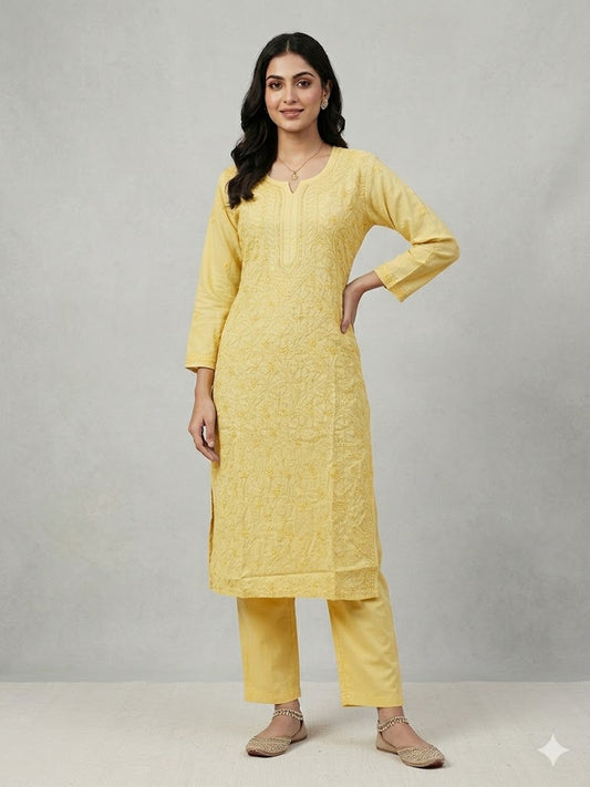 ROZA MUSLIN KURTI