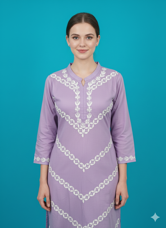 V-Design Rayon Kurti