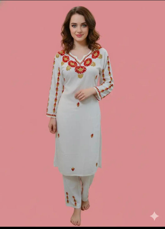 DISHA SET WHITE