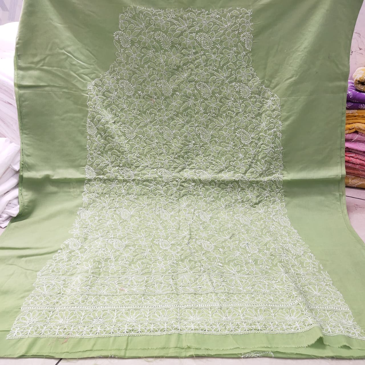 COTTON JAAL SUIT LENGTH