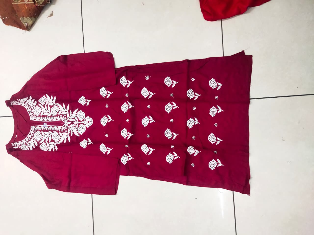 Machine work Kurti