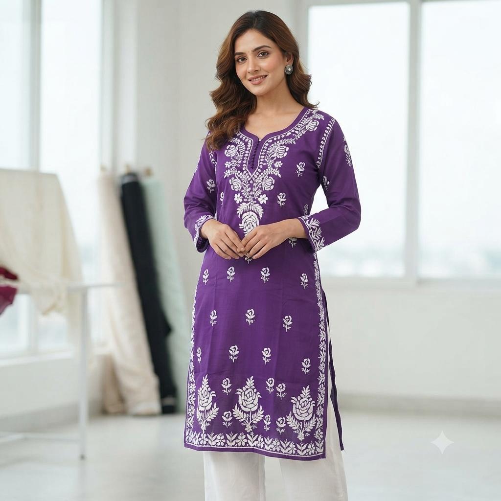 GRACE ROSE MODAL KURTI