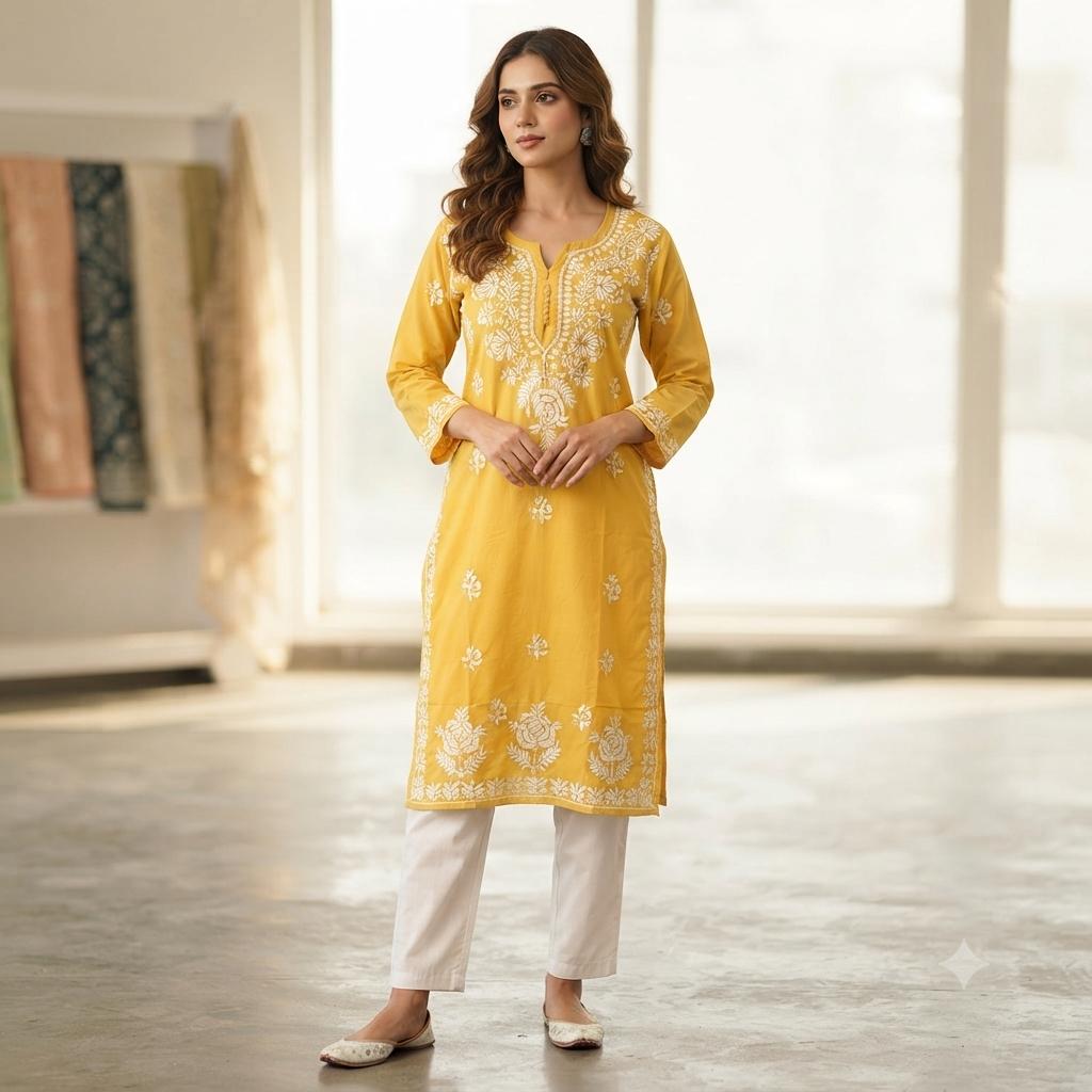 GRACE ROSE MODAL KURTI