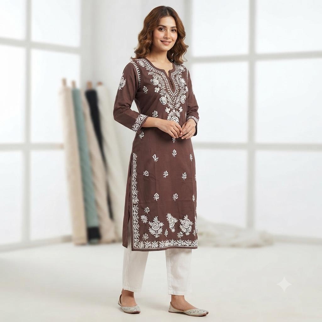 GRACE ROSE MODAL KURTI