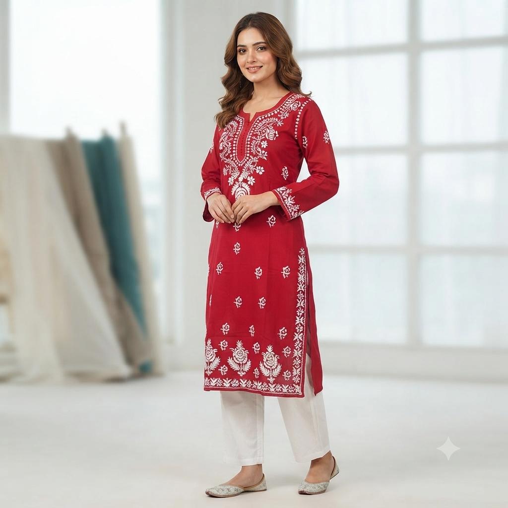 GRACE ROSE MODAL KURTI
