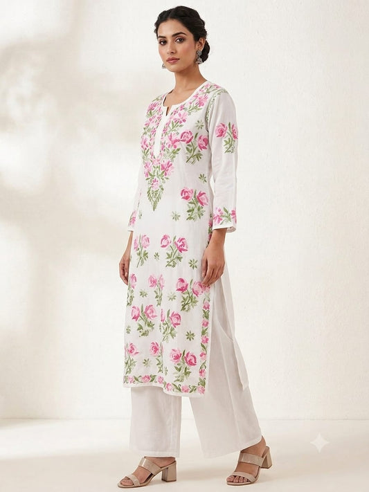 LIBAS KURTI WHITE