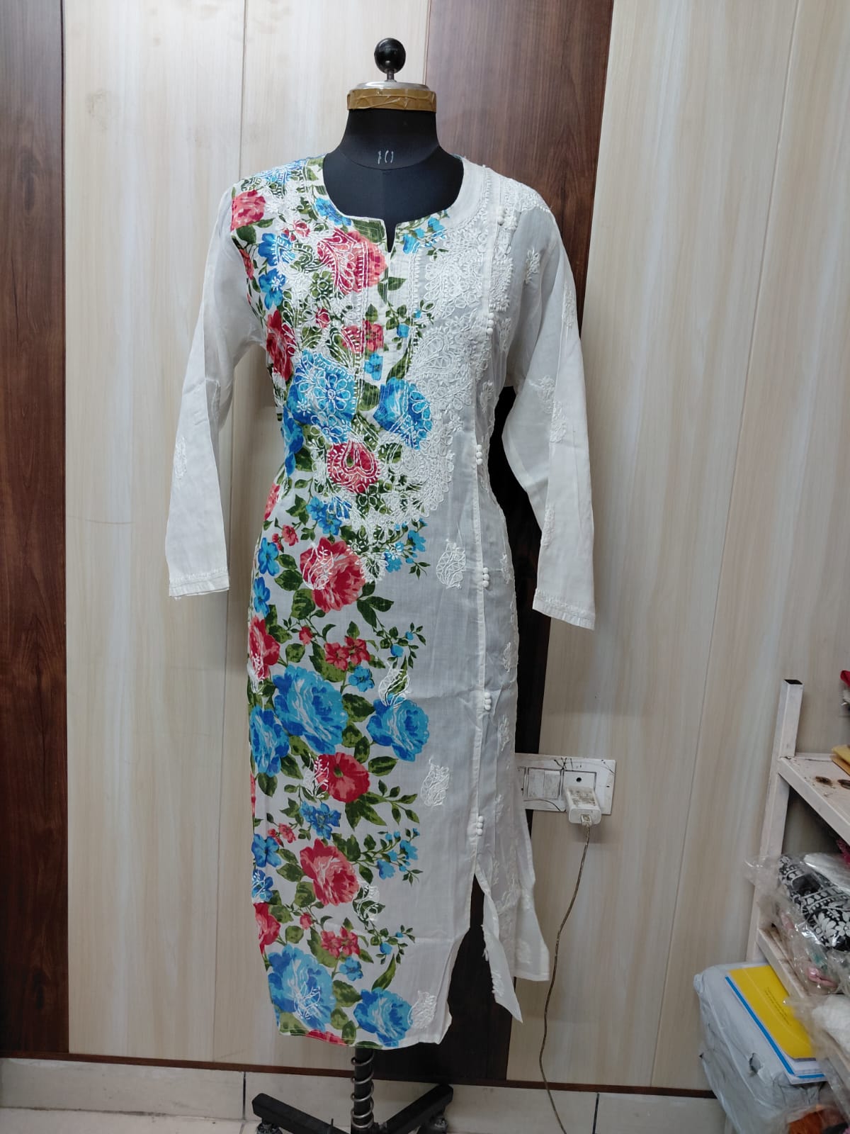 Flora Printed Cotton Kurti