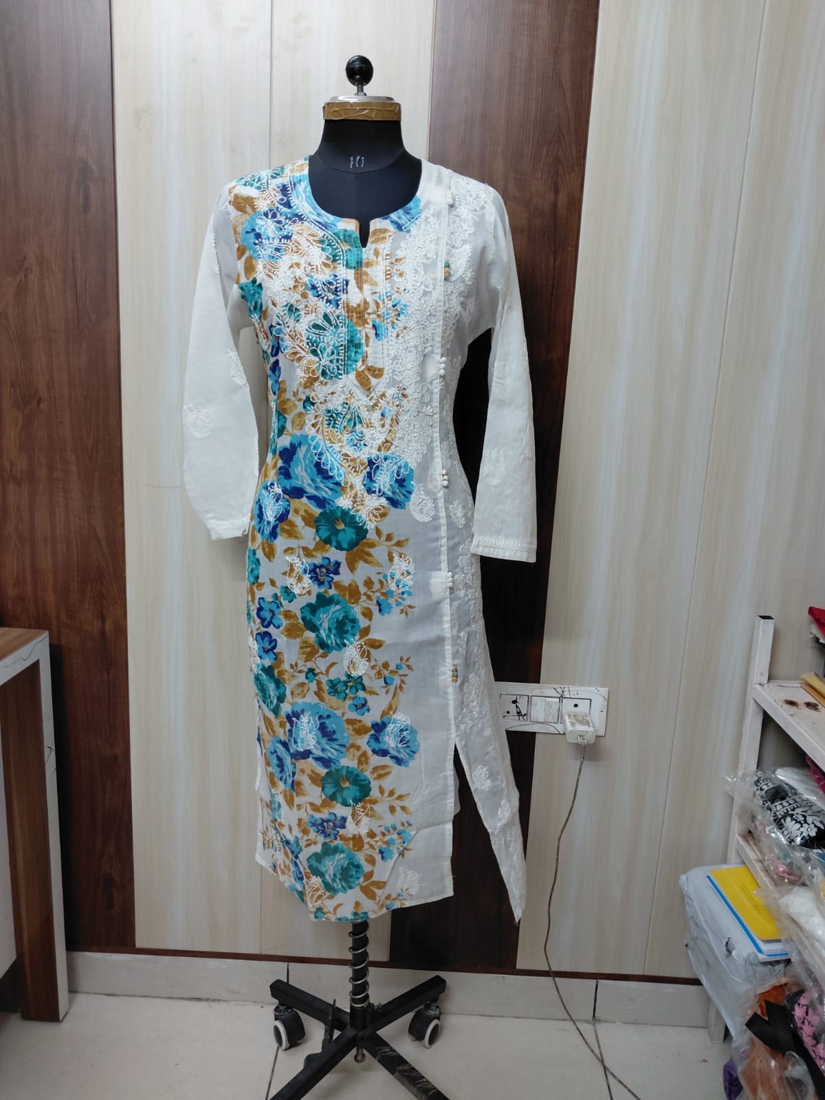 Flora Printed Cotton Kurti