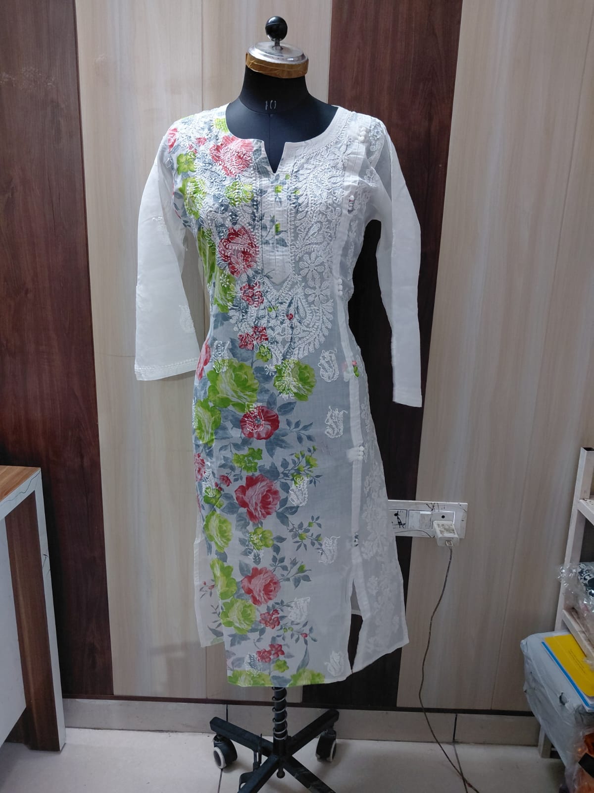Flora Printed Cotton Kurti