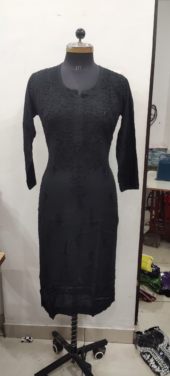 Modal tone 2 tone kurti sale