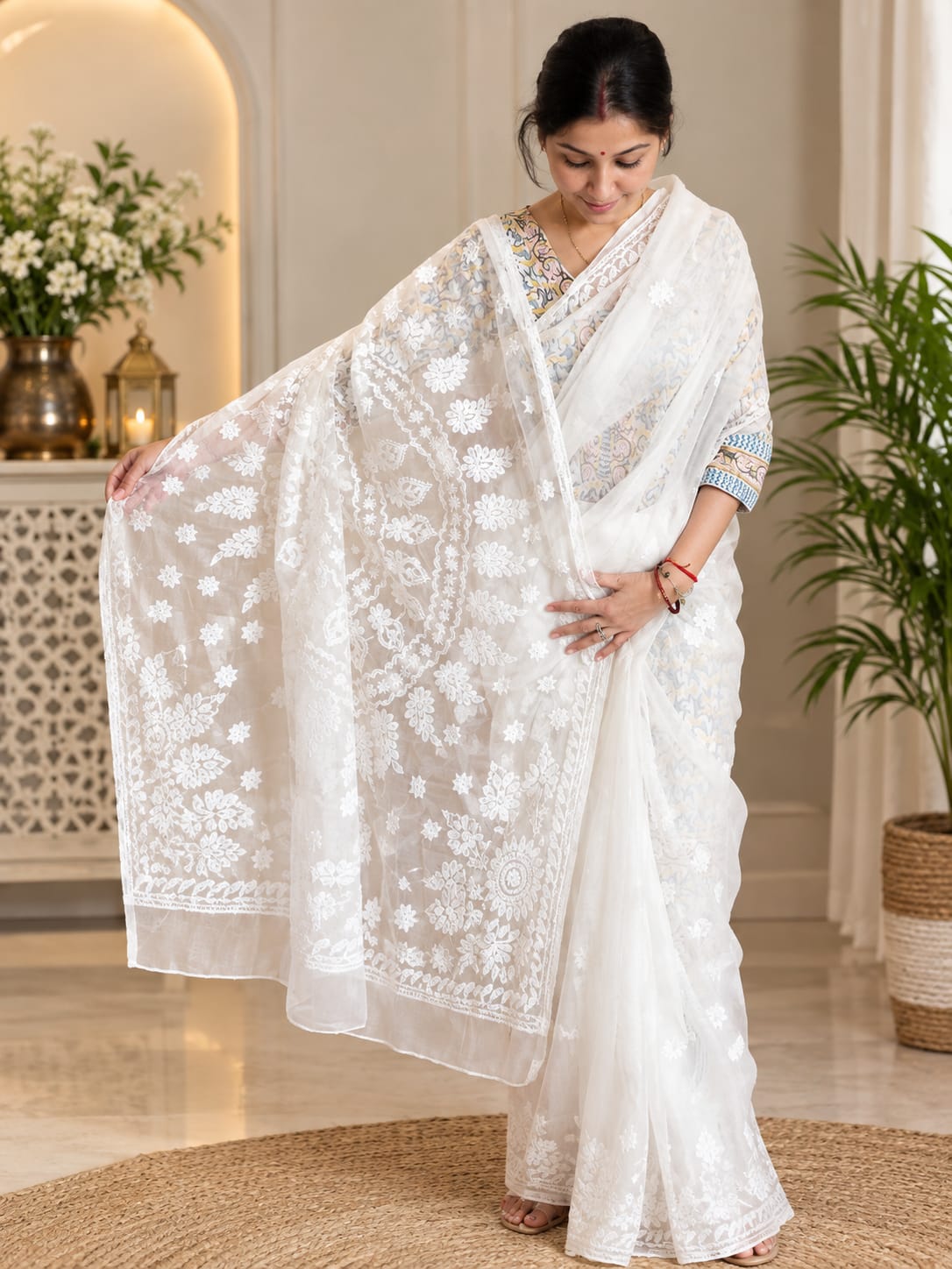 Organza Saree