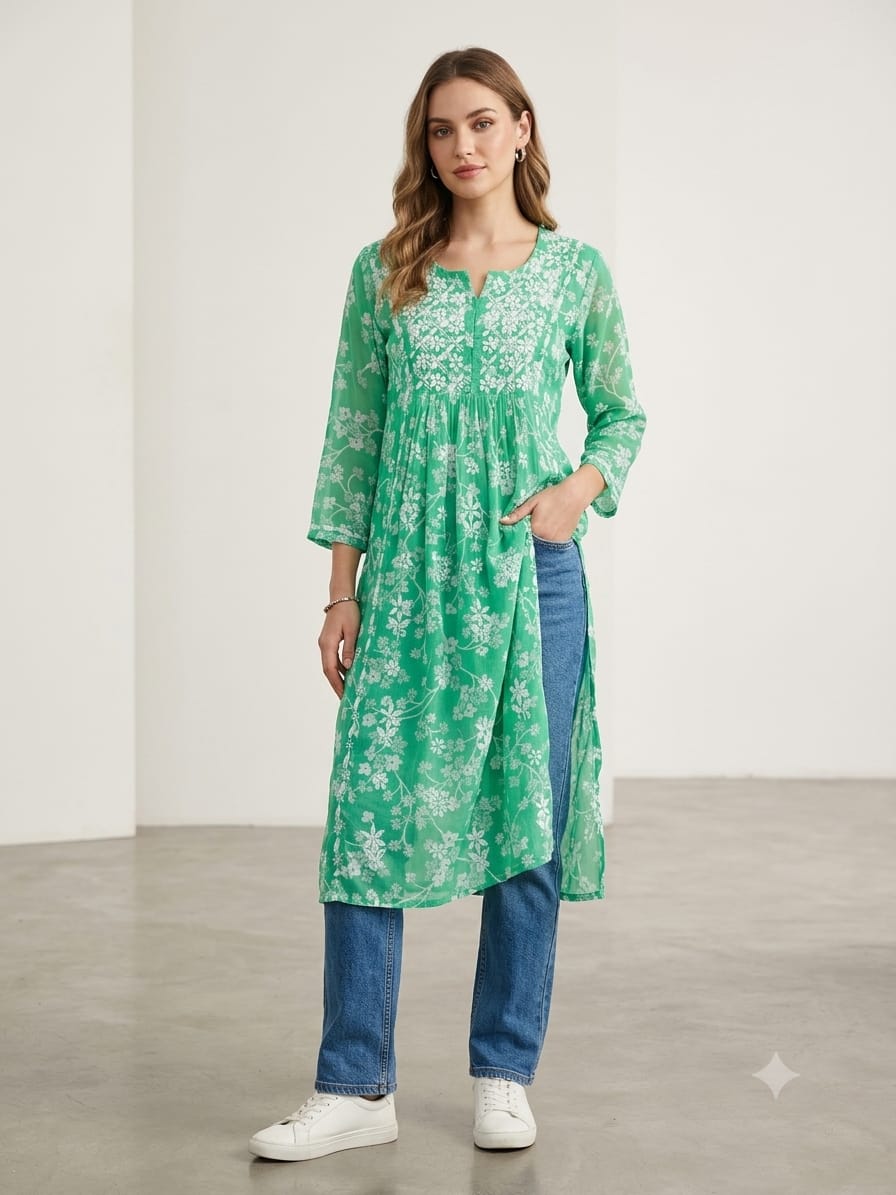 Preet Mulmul Nyra Kurti