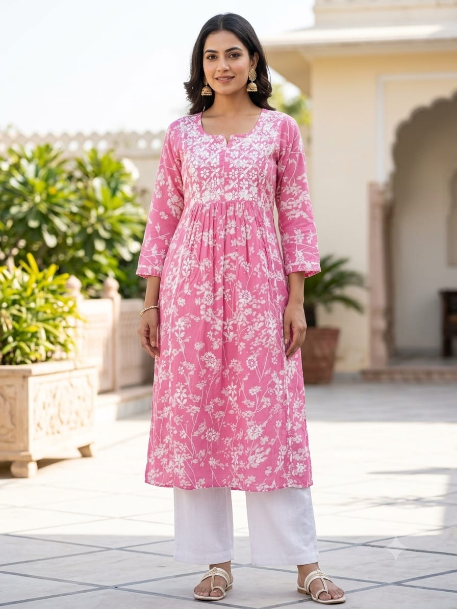 Preet Mulmul Nyra Kurti