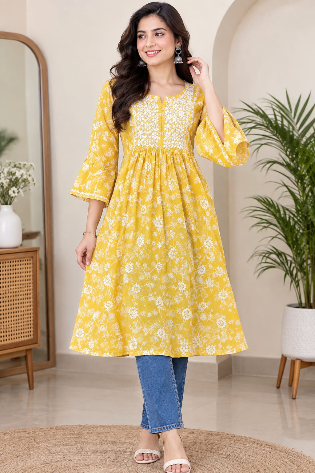 Preet Mulmul Nyra Kurti
