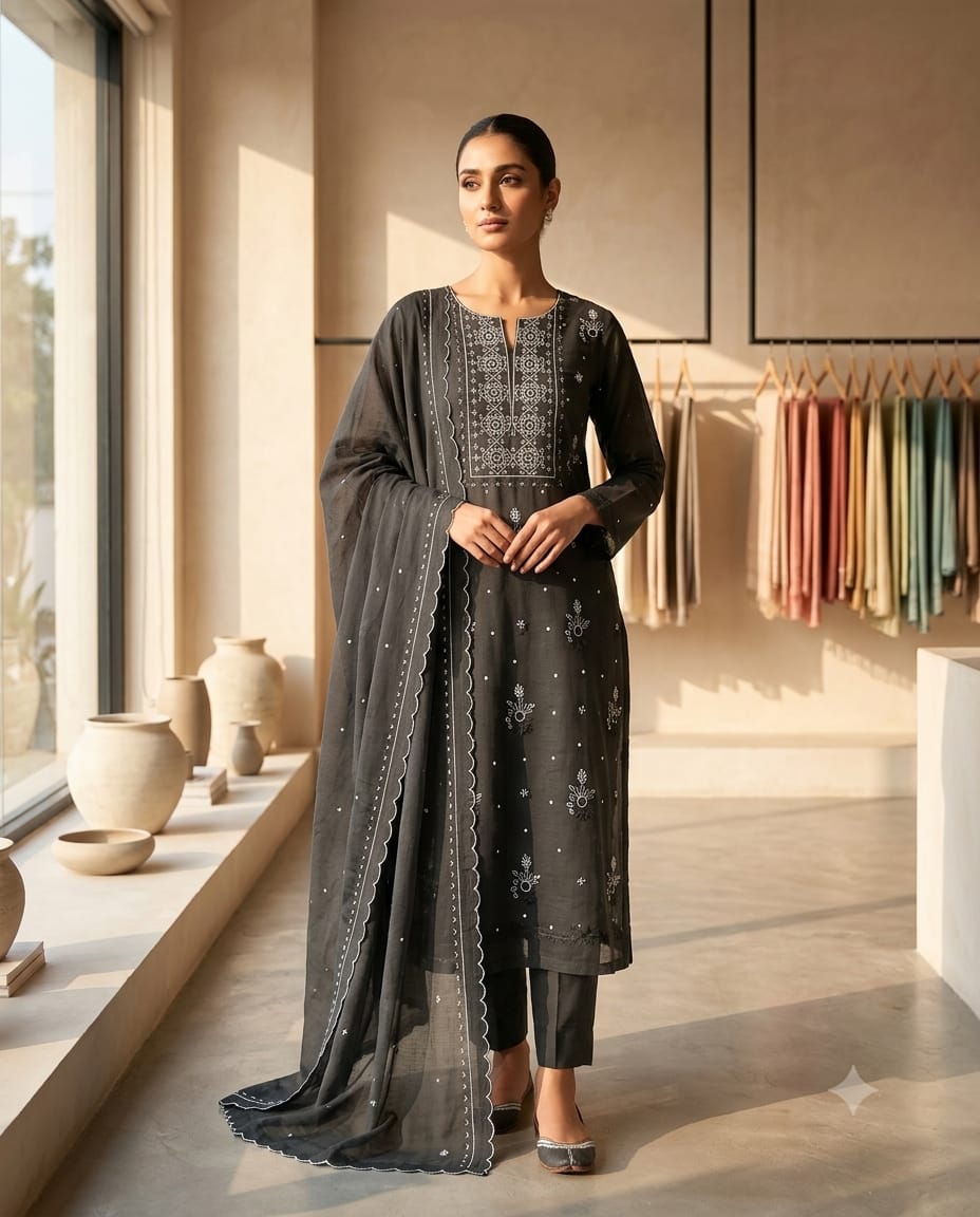CHANDERI SILK UNSTITCHED