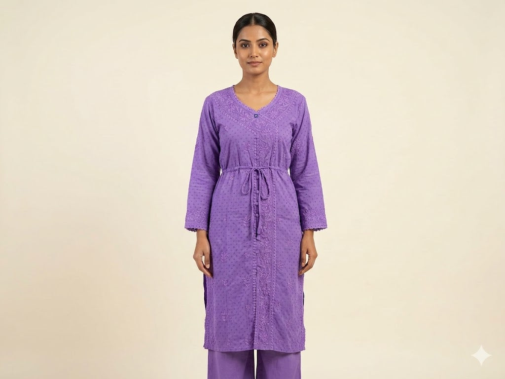 STRAIGHT ANGRAKHA KURTI