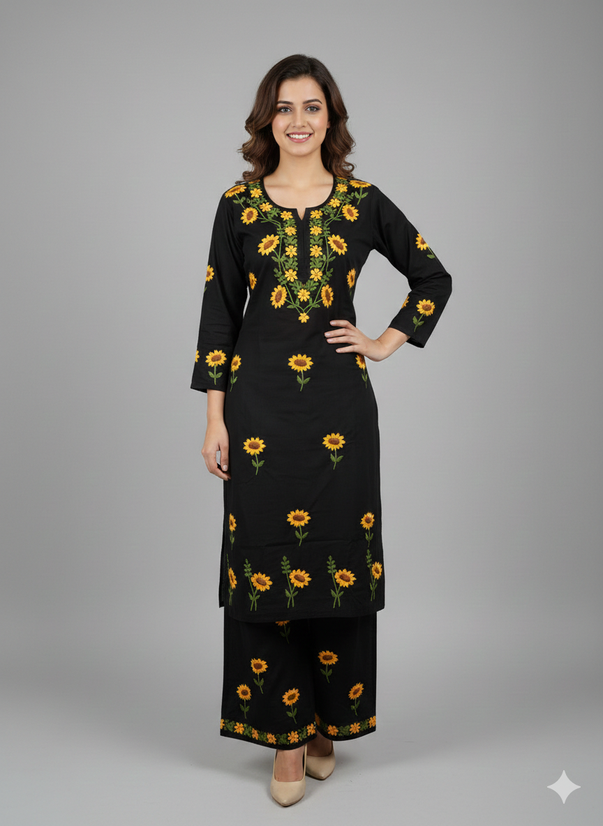 Sunflower Palazzo Set