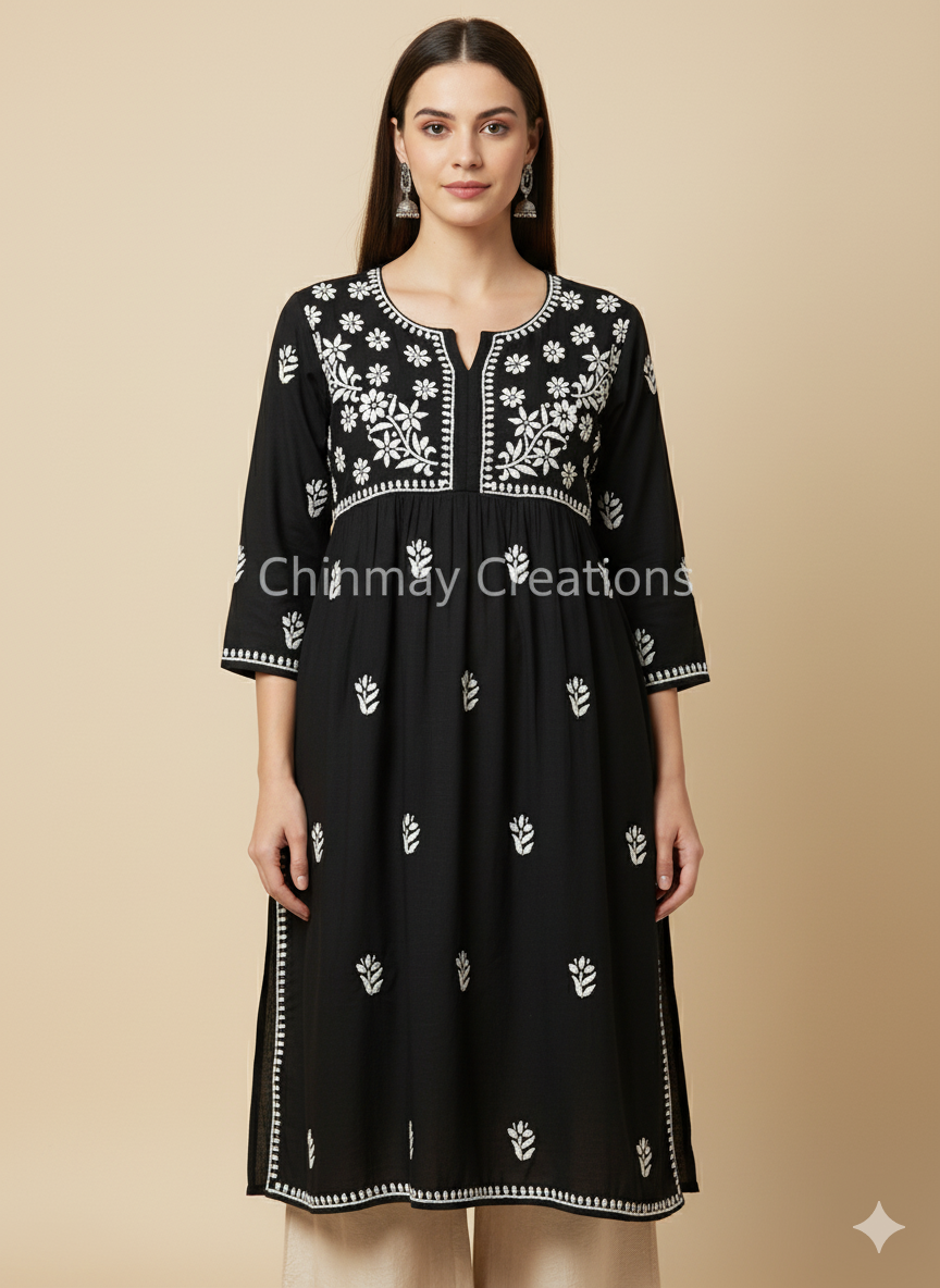 Aura Rayon Pocket Kurti