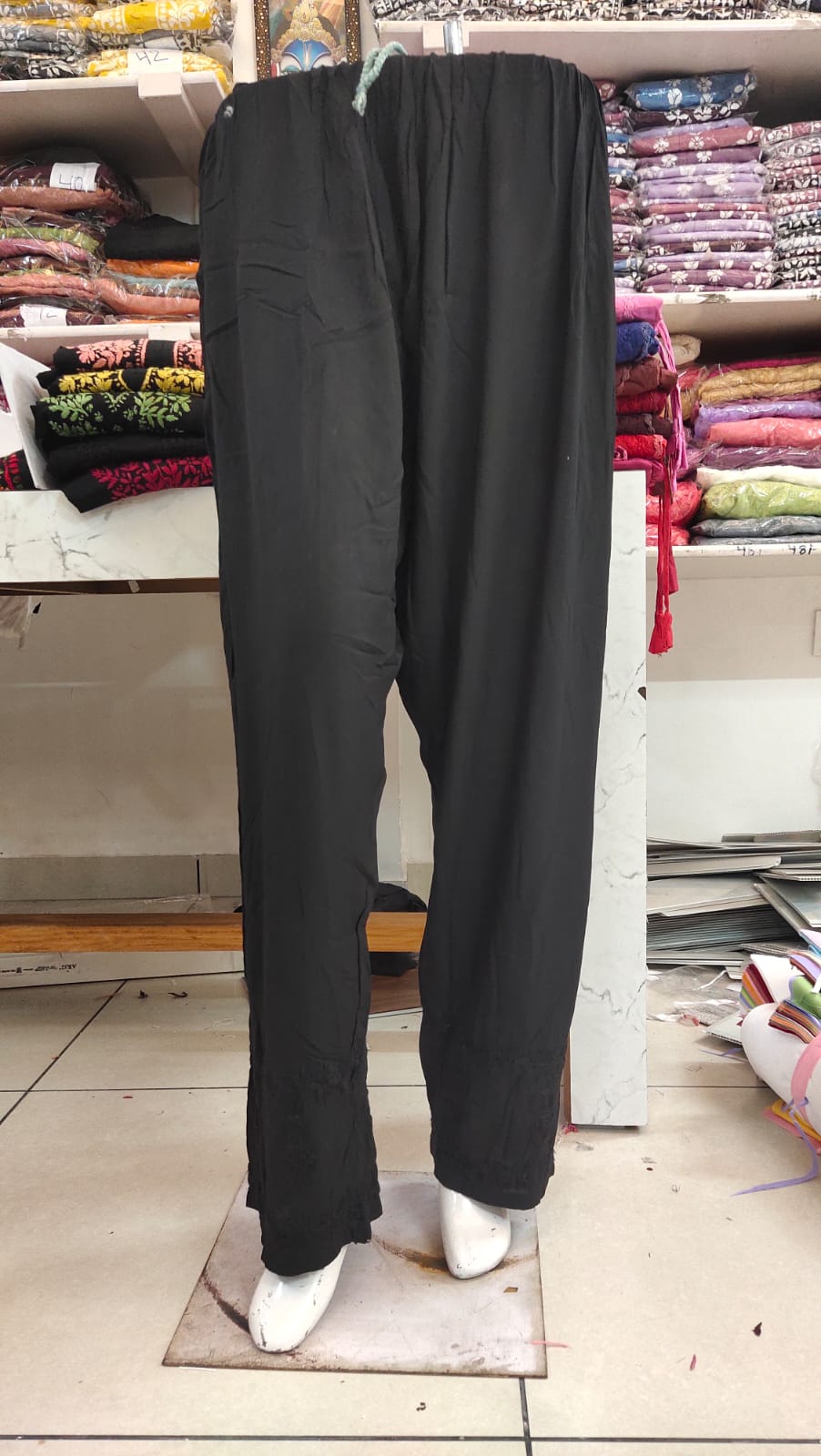 28CC Black Rose Modal Palazzo