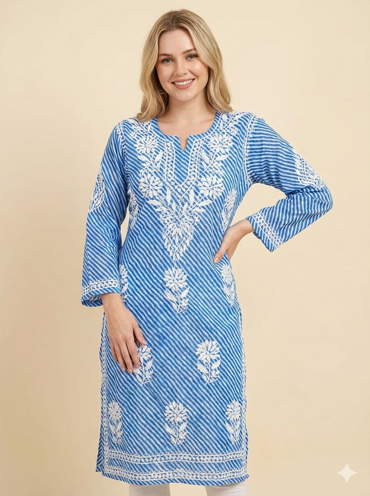 Kaaya 3D Mul Cotton Kurti