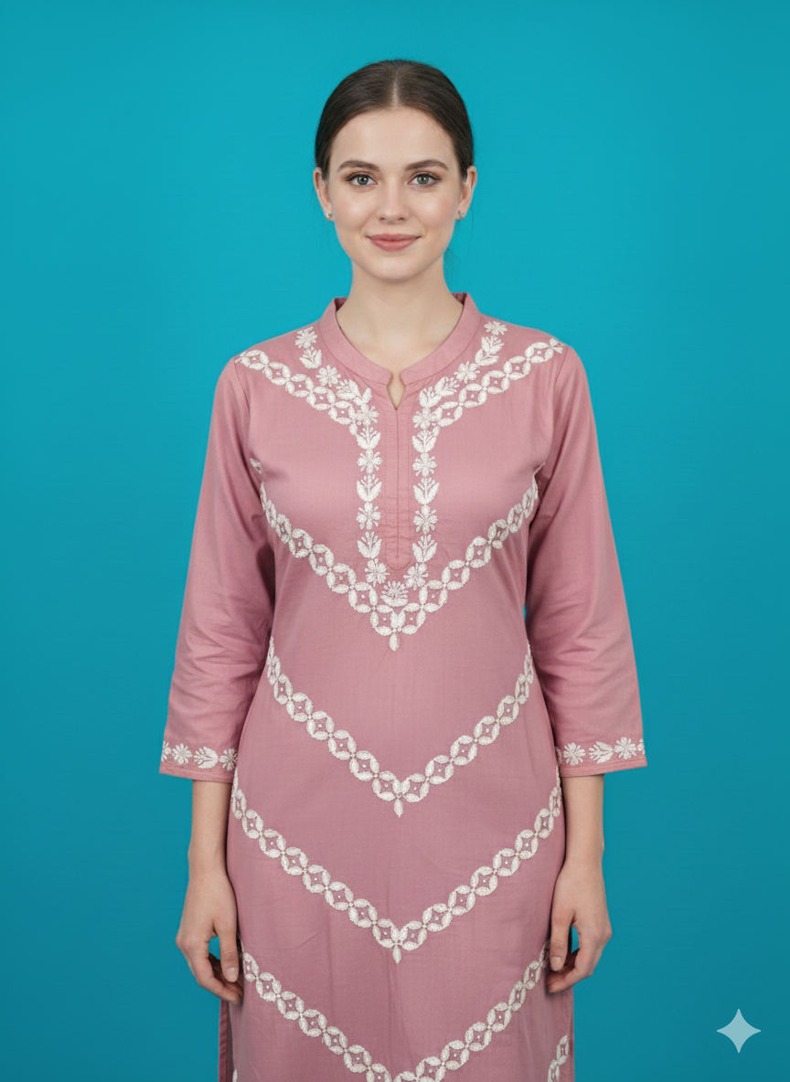 V-Design Rayon Kurti