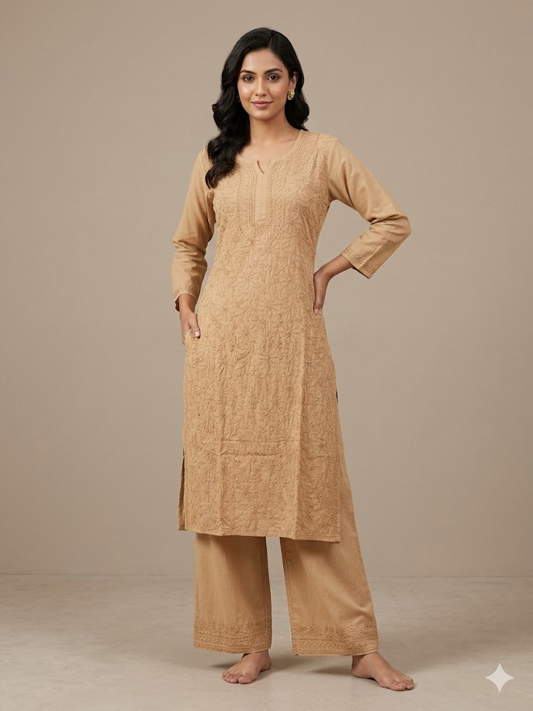ROZA MUSLIN KURTI