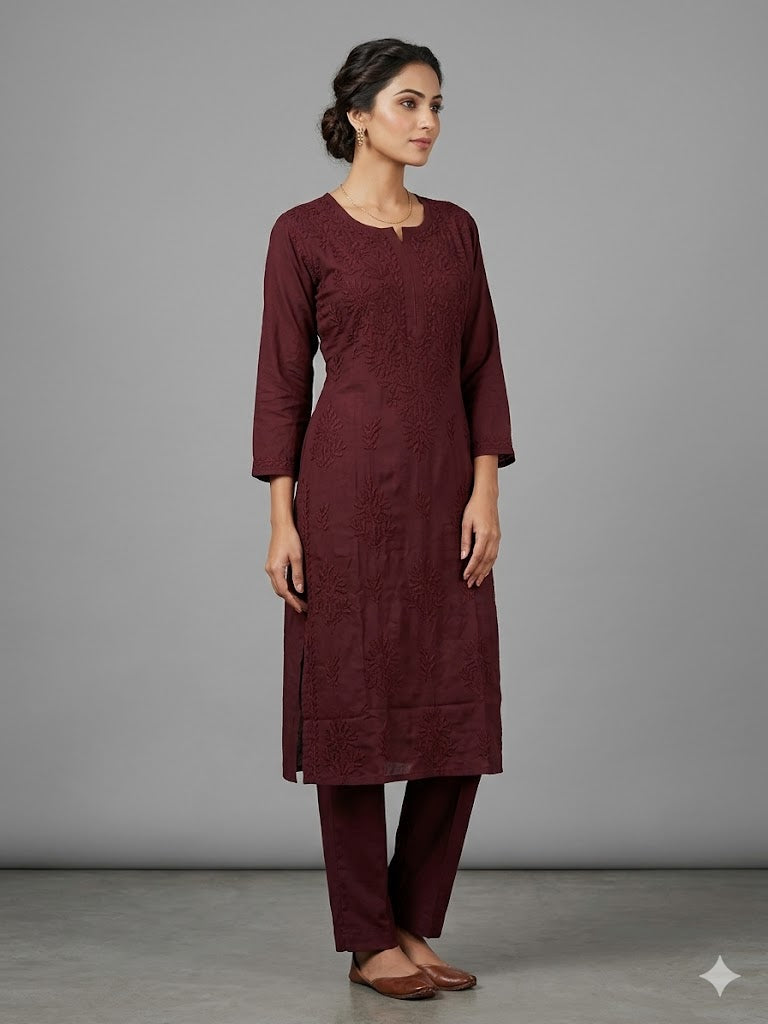 AYESHA MUSLIN KURTI