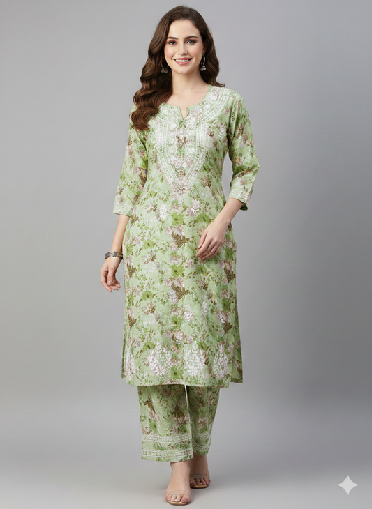 Zeenat Mulmul Set