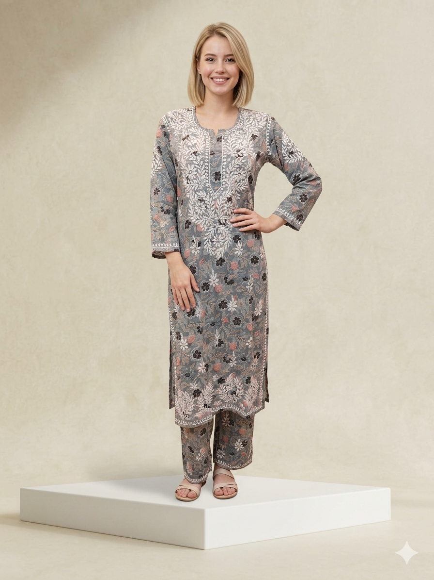 Royal Rayon Printed Set