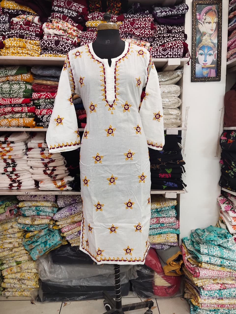 Star Cotton Kurti