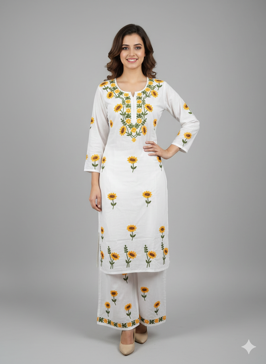 Sunflower Palazzo Set
