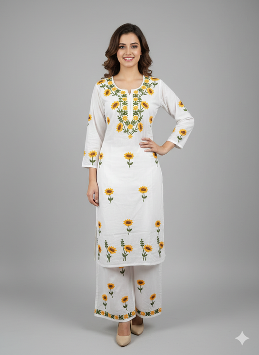 Sunflower Palazzo Set